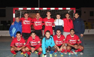 Los juveniles del Campos de Lanzarote pasan como primeros de grupo derrotando al Tahíche 5 - 1. 