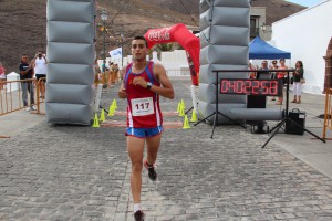 Agoney Morales, vencedor en 10 km.
