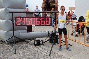 Aroa Merino, ganadora 30 km..