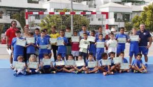 El Club Campos de Lanzarote gestiona la Escuela de Fútbol Sala de Yaiza.