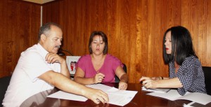 Gladys Acuña y Mario Pérez coinciden en la urgencia de sacar adelante la construcción del CEO Playa Blanca. Acuña ya preguntó en el Parlamento de Canarias por el estado de este proyecto. 