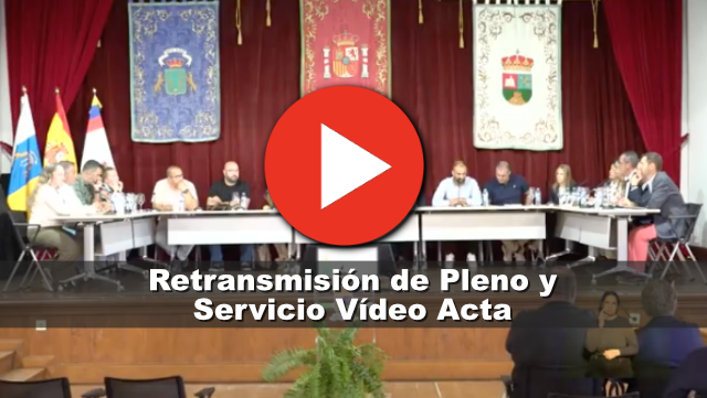 Retransmisión de Pleno y Servicio Vídeo Acta